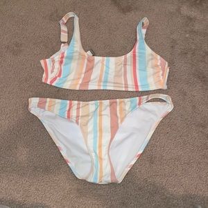 Target striped bikini